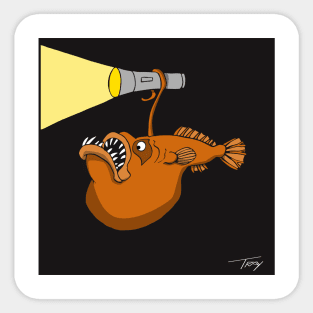 Angler Fish Sticker